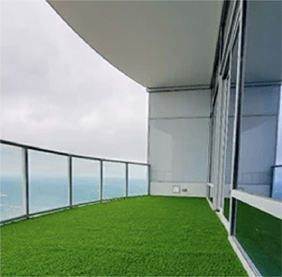 Southern Turf Co Balcony Installation