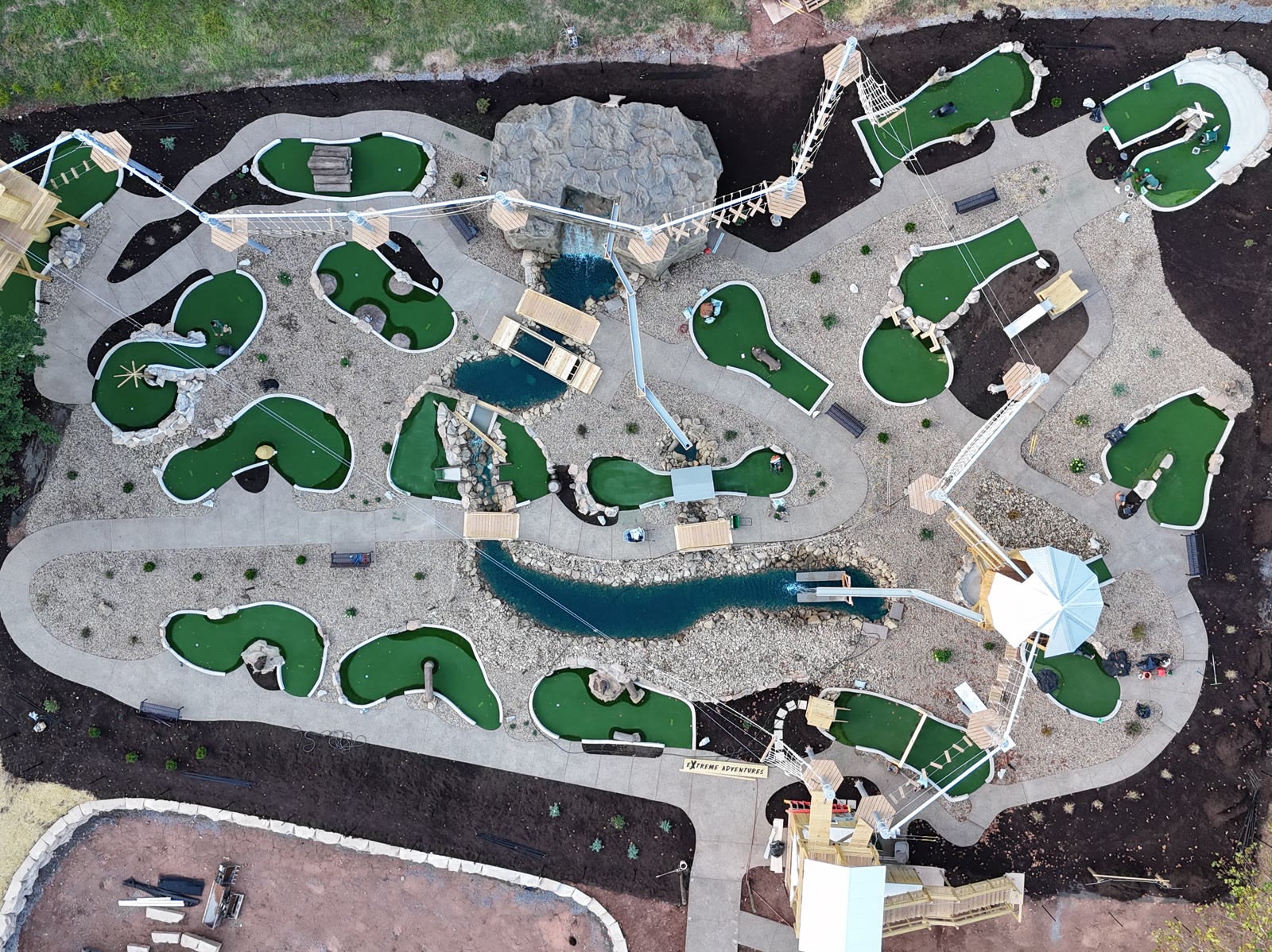 Putting course installed by Southern Turf Co. 1