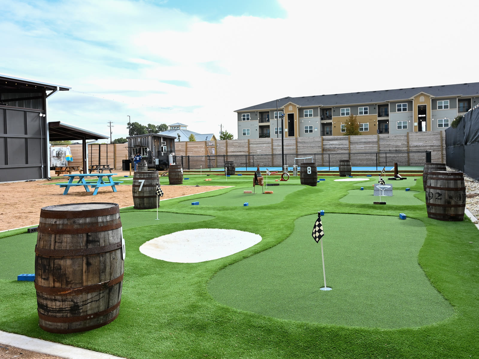 Putting course installed by Southern Turf Co. 6