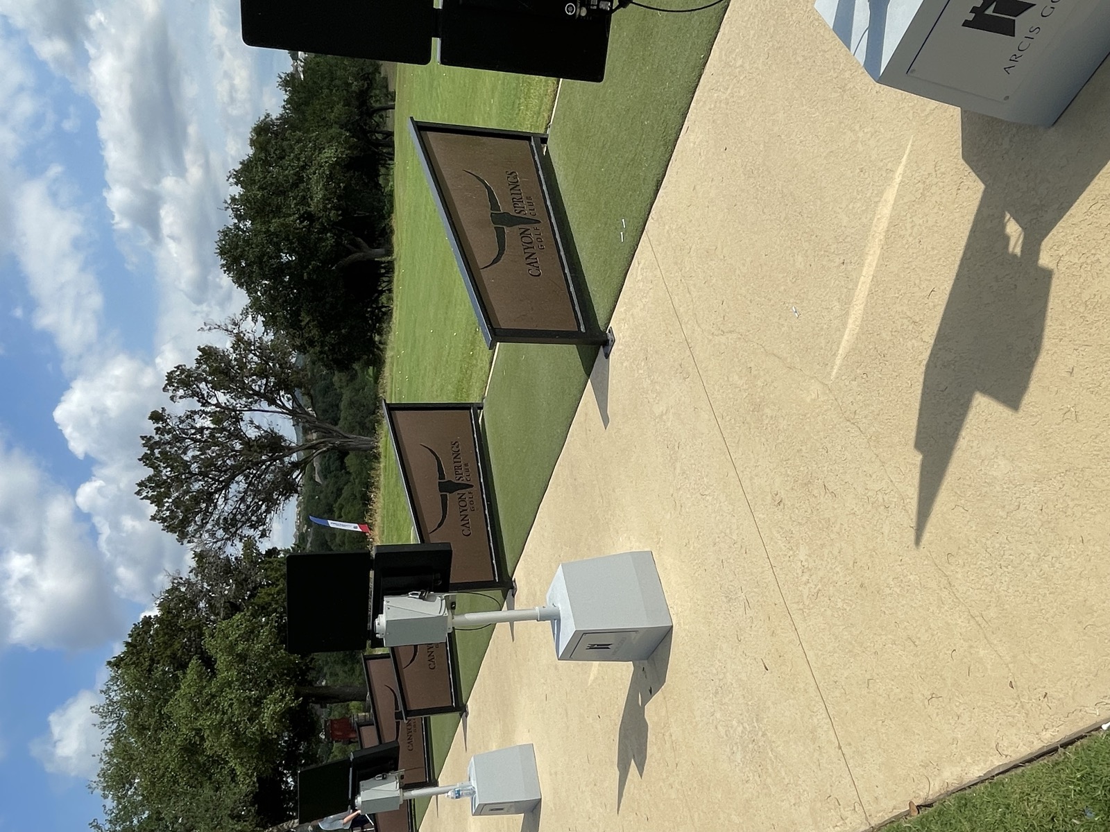 Driving range Tee Lines installed by Southern Turf Co. 2