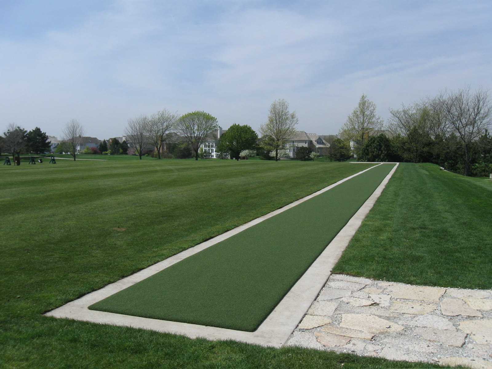Driving range Tee Lines installed by Southern Turf Co. 5
