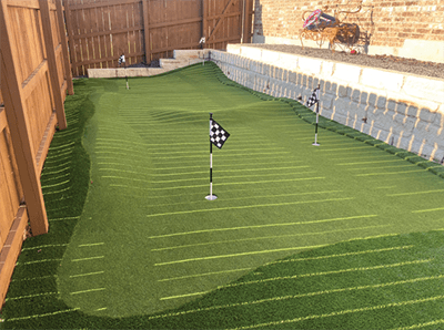putting-green-2 Artificial turf putting greens for your home