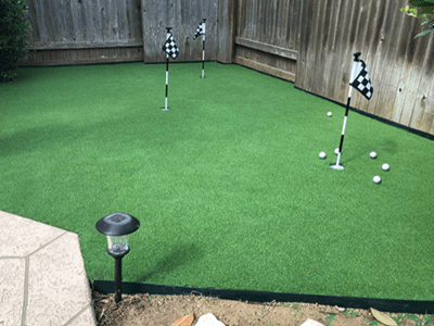 putting-green-3 Artificial turf putting green for backyards