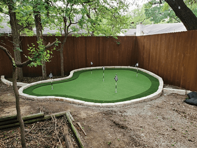 putting-green-4 Artificial turf putting green